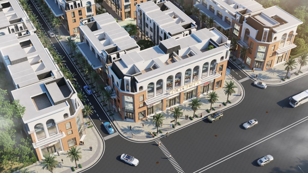 Phối cảnh Palmy Biztown