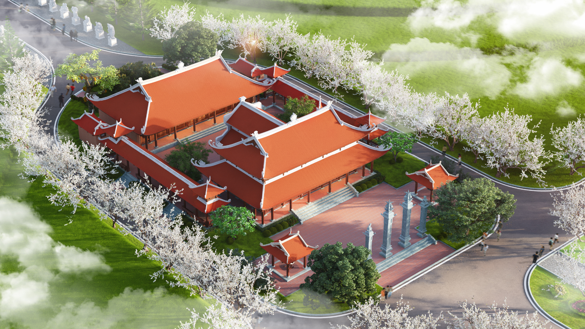Cảnh quan Công viên Thiên Đường